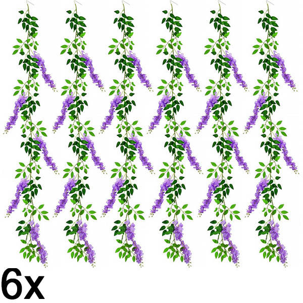 6x Simulace vistáriového květu | WISBLOOM
