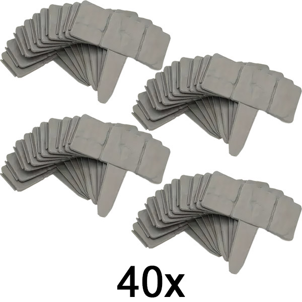 4x Kamenné zahradní lemování (10 ks) | MINIFENCE